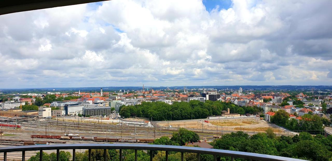 Suite-Xxi City View Hotelturm Augsburg Eksteriør bilde