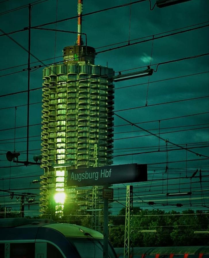 Suite-Xxi City View Hotelturm Augsburg Eksteriør bilde