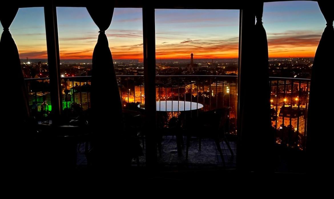 Suite-Xxi City View Hotelturm Augsburg Eksteriør bilde